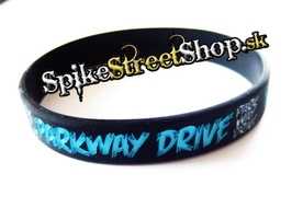 Náramok PARKWAY DRIVE - Logo Blue White