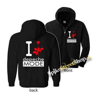 I LOVE DEPECHE MODE - mikina na zips