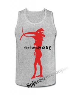 DEPECHE MODE - Walking In My Shoes - Mens Vest Tank Top - šedé