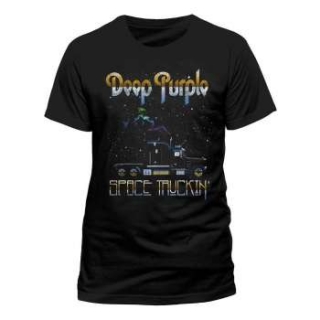 DEEP PURPLE - Space Truckin - čierne pánske tričko