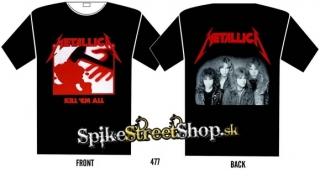 METALLICA - Kill Em All - čierne pánske tričko