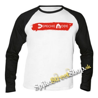DEPECHE MODE - Logo Red Spirit - pánske tričko s dlhými rukávmi