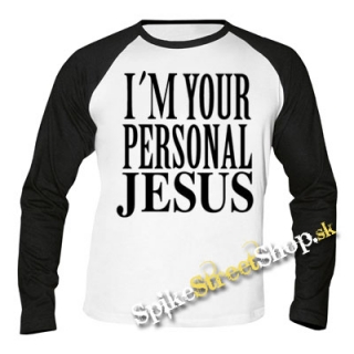 I´M YOUR PERSONAL JESUS - pánske tričko s dlhými rukávmi