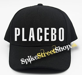 PLACEBO - Logo - čierna šiltovka (-30%=AKCIA)