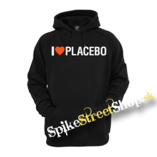 I LOVE PLACEBO - čierna pánska mikina
