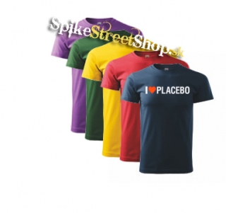 I LOVE PLACEBO - farebné pánske tričko