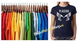 PLACEBO - Wings Logo - farebné dámske tričko