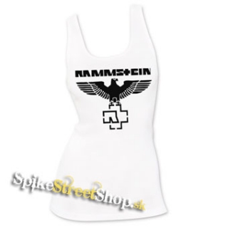 RAMMSTEIN - Eagle - Ladies Vest Top - biele