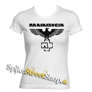 RAMMSTEIN - Eagle - biele dámske tričko