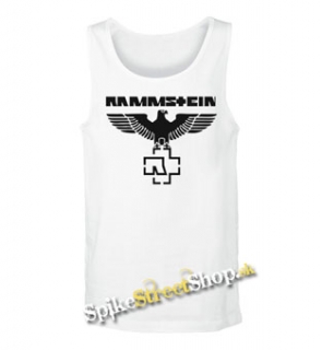 RAMMSTEIN - Eagle - Mens Vest Tank Top - biele