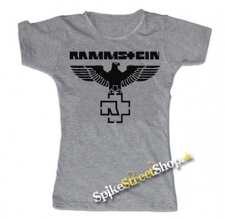 RAMMSTEIN - Eagle - šedé dámske tričko