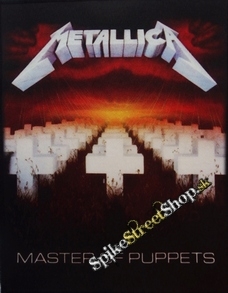 METALLICA - Master Of Puppets - chrbtová nášivka