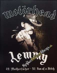 MOTORHEAD - Lemmy - chrbtová nášivka