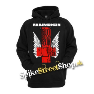 RAMMSTEIN - Engel Cross - čierna pánska mikina