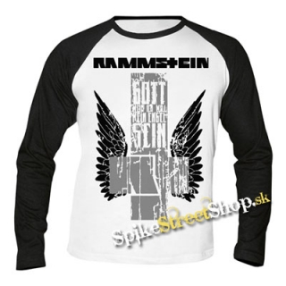 RAMMSTEIN - Engel Cross - pánske tričko s dlhými rukávmi