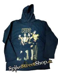 KISS - Golden Band - čierna pánska mikina