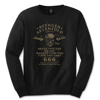 AVENGED SEVENFOLD - Seize the Day - čierne tričko s dlhými rukávmi