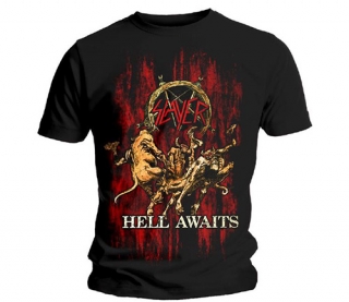 SLAYER - Hell Awaits - čierne pánske tričko
