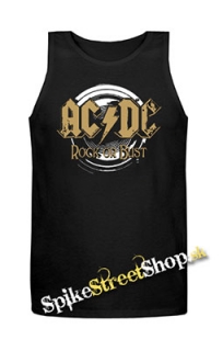 AC/DC - Rock Or Bust - Mens Vest Tank Top - čierne