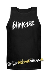 BLINK 182 - Logo - Mens Vest Tank Top - čierne