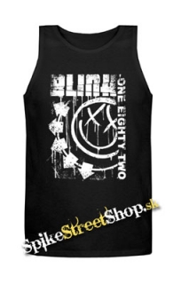 BLINK 182 - Spelled Out - Mens Vest Tank Top - čierne