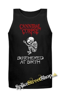 CANNIBAL CORPSE - Butchered At Birth - Mens Vest Tank Top - čierne