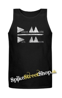 DEPECHE MODE - Delta Machine Logo - Mens Vest Tank Top - čierne