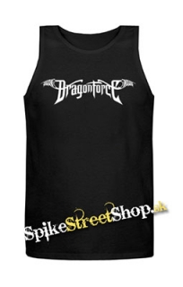 DRAGONFORCE - Logo - Mens Vest Tank Top - čierne