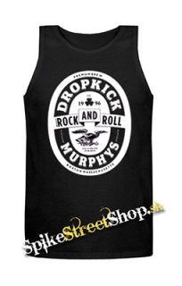 DROPKICK MURPHYS - Shamrock And Roll - Mens Vest Tank Top - čierne