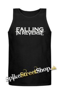 FALLING IN REVERSE - Logo - Mens Vest Tank Top - čierne