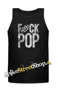 FIVE FINGER DEATH PUNCH - Fuck Pop - Mens Vest Tank Top - čierne