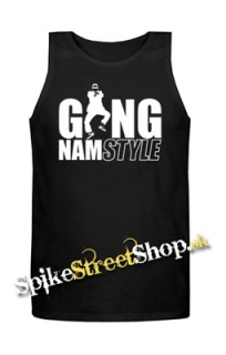 GANGNAM STYLE - Mens Vest Tank Top - čierne