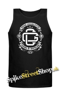 GOOD CHARLOTTE - Crest - Mens Vest Tank Top - čierne