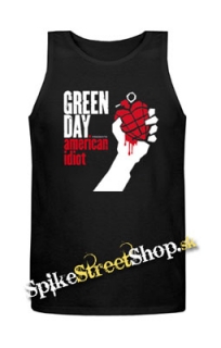 GREEN DAY - American Idiot - Mens Vest Tank Top - čierne