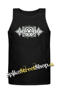 HEARTAGRAM - Mens Vest Tank Top - čierne
