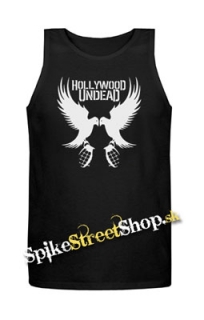HOLLYWOOD UNDEAD - Doves - Mens Vest Tank Top - čierne