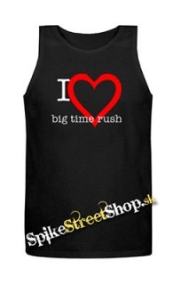 I LOVE BIG TIME RUSH - Mens Vest Tank Top - čierne