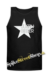 JUSTIN BIEBER - Star - Mens Vest Tank Top - čierne