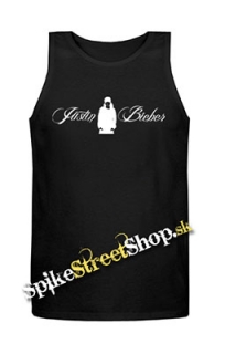 JUSTIN BIEBER - Mens Vest Tank Top - čierne