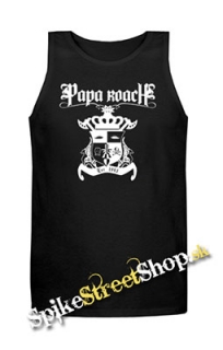 PAPA ROACH - Logo - Mens Vest Tank Top - čierne