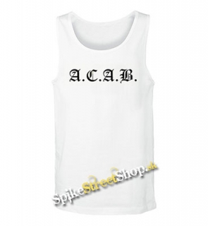 AC/AB - Mens Vest Tank Top - biele