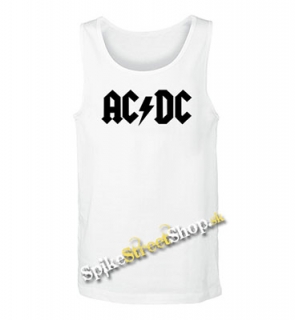 AC/DC - Logo - Mens Vest Tank Top - biele