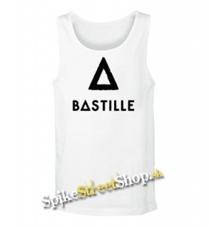BASTILLE - Logo - Mens Vest Tank Top - biele