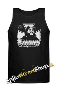 LEMMY KILMISTER - 1945-2015 - Mens Vest Tank Top - čierne