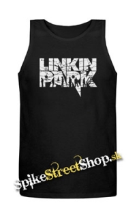 LINKIN PARK - Logo 2 - Mens Vest Tank Top - čierne