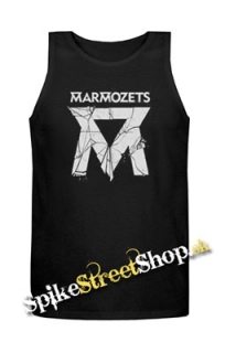 MARMOZETS - Smashed Logo - Mens Vest Tank Top - čierne