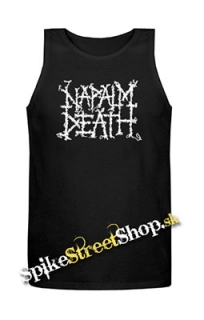 NAPALM DEATH - Logo - Mens Vest Tank Top - čierne