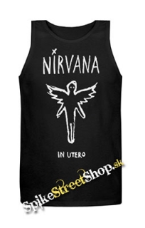 NIRVANA - In Utero - Mens Vest Tank Top - čierne