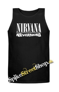 NIRVANA - Nevermind - Mens Vest Tank Top - čierne