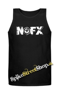 NOFX - Logo - Mens Vest Tank Top - čierne